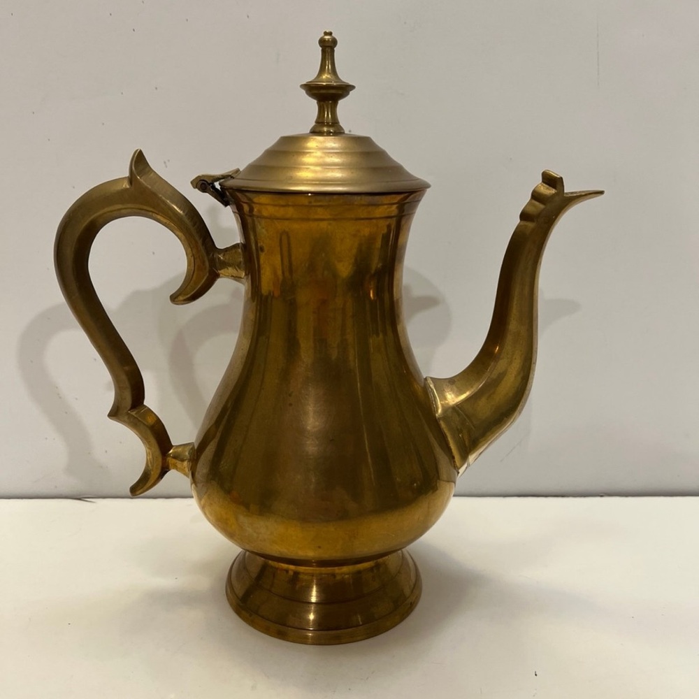 Vintage Archana Handcrafted Brass Tea Pot